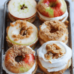 Easy Vegan Apple Ring Sandwiches