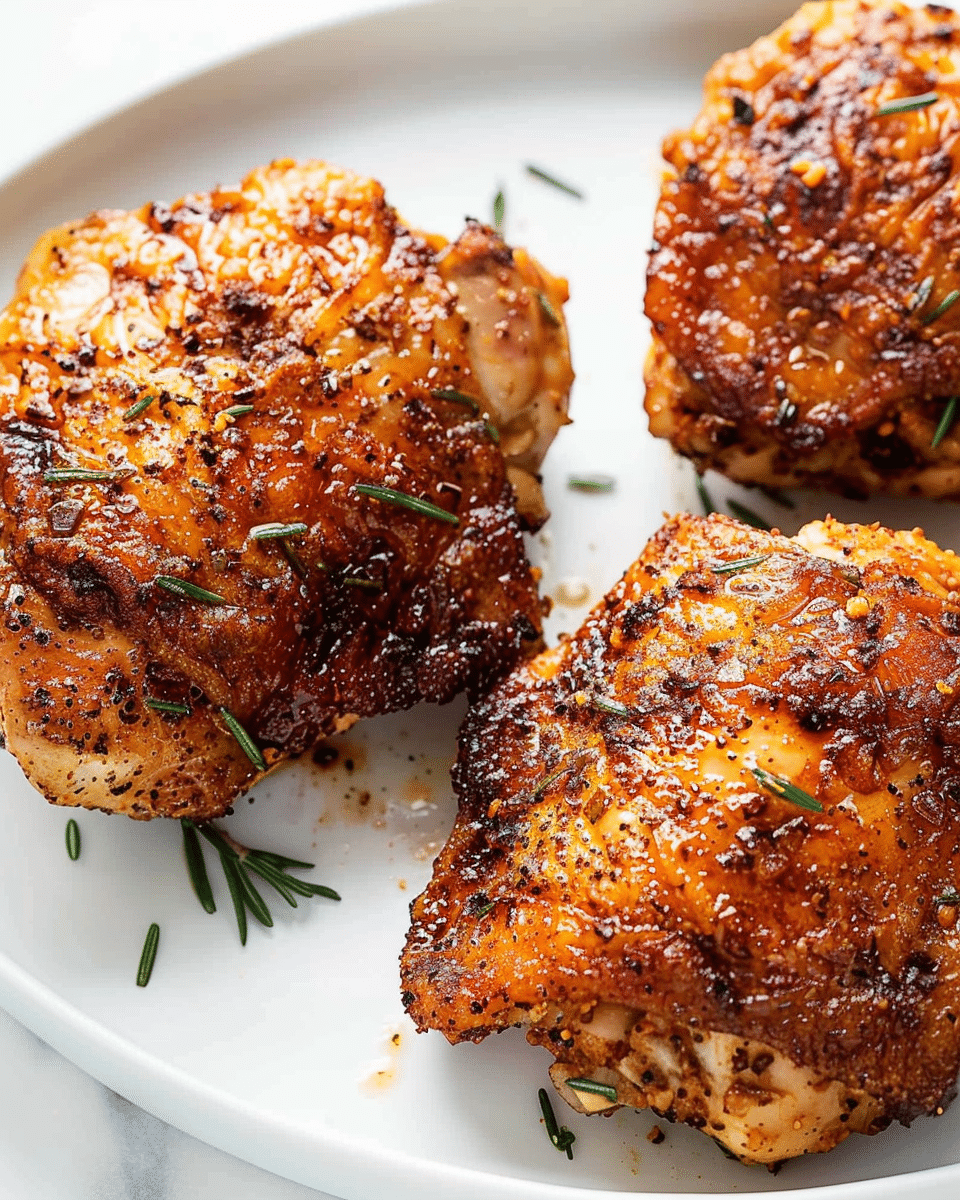 Air Fryer Chicken Thighs