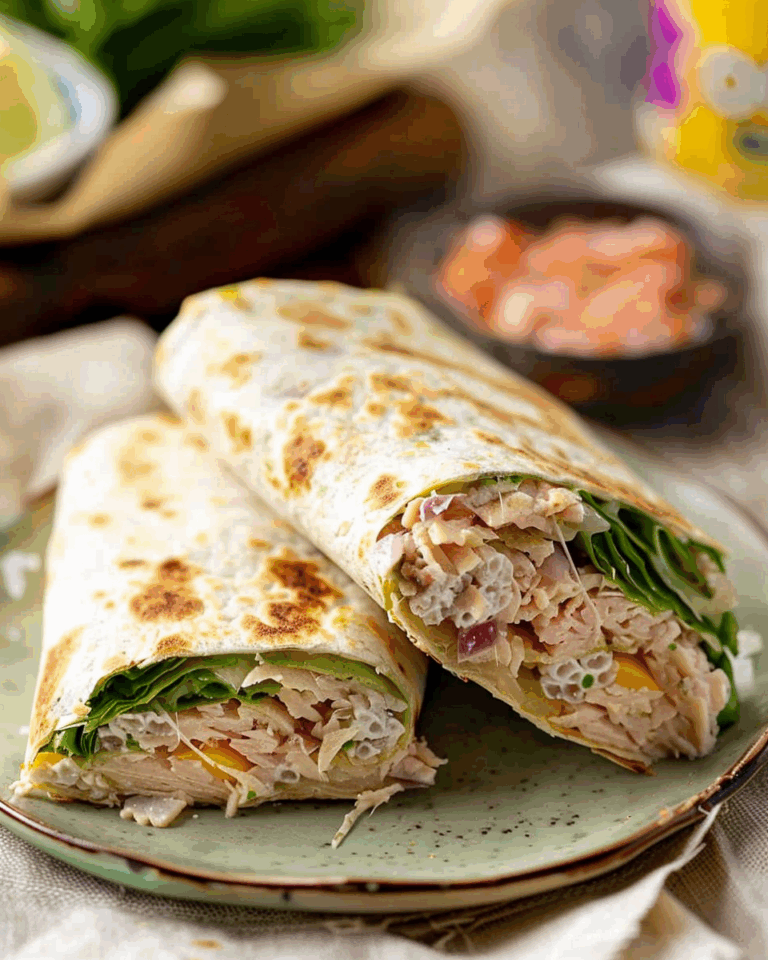 Tuna Melt Wrap