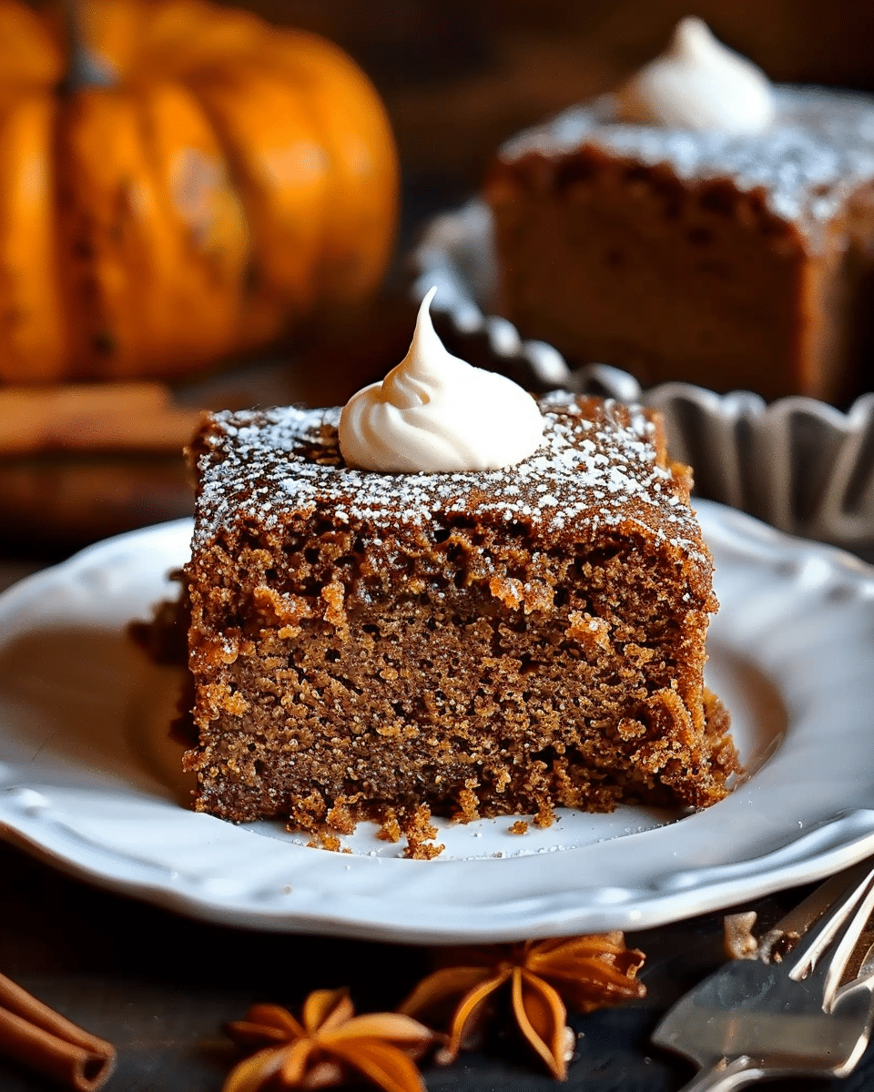 Pumpkin Gingerbread