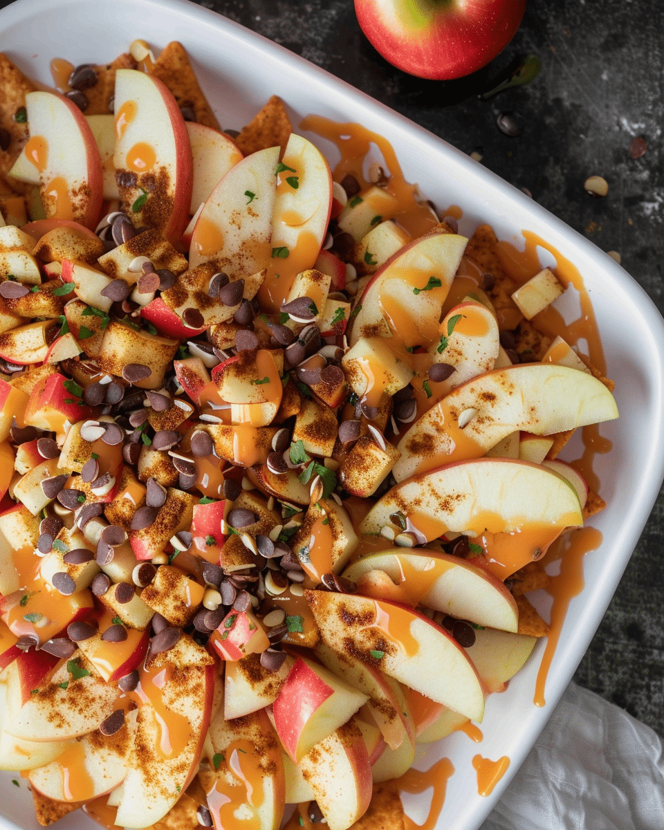 Healthy Apple Nachos – Healthy Snack for Kids
