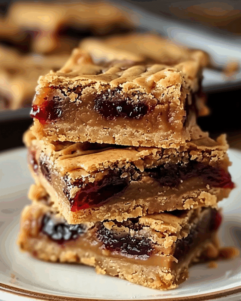 Peanut Butter and Jelly Bars