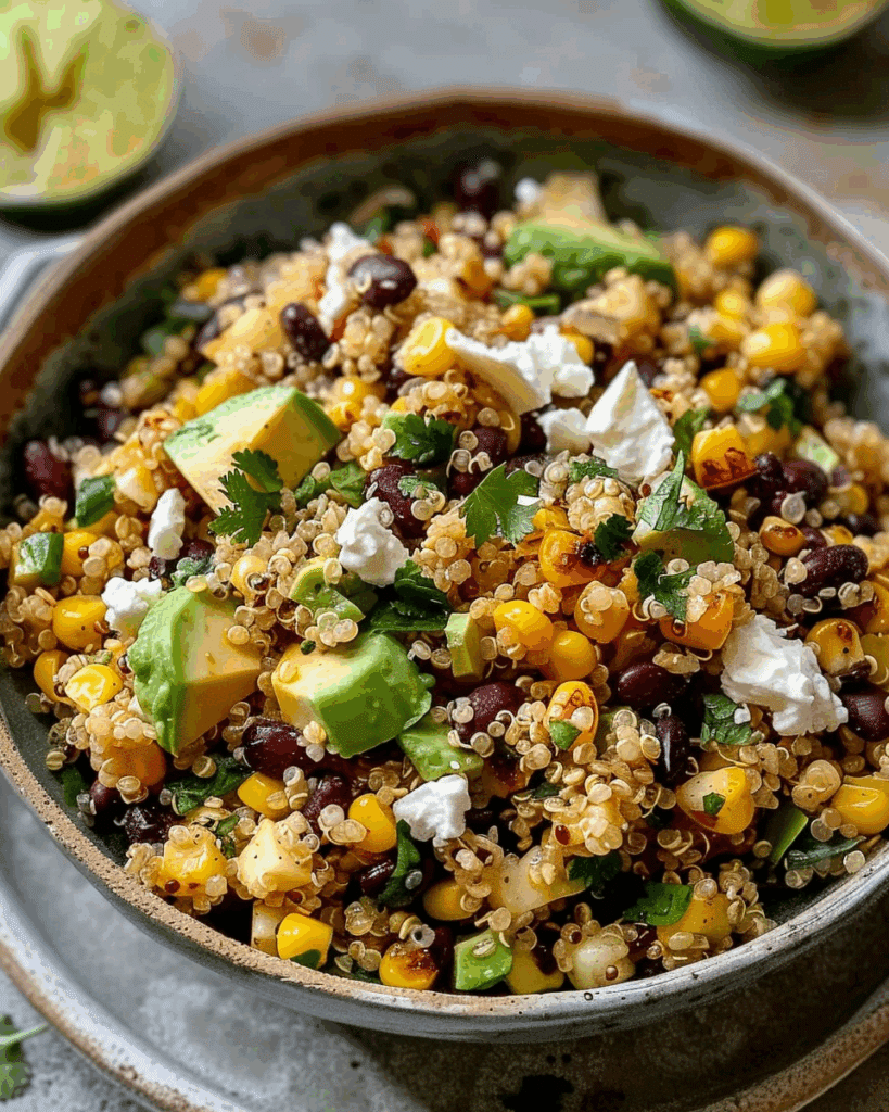 Mexican Street Corn Quinoa Salad