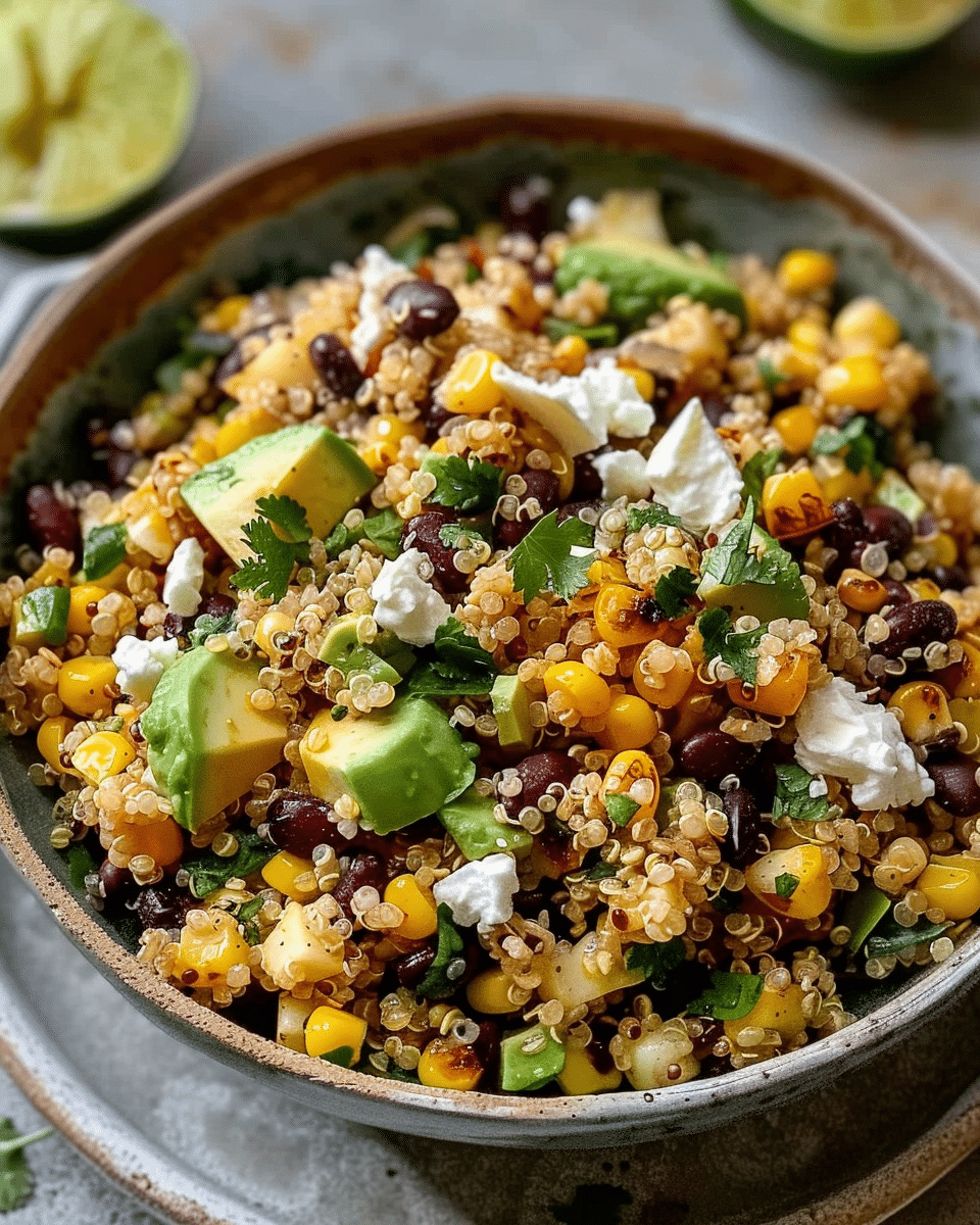 Mexican Street Corn Quinoa Salad