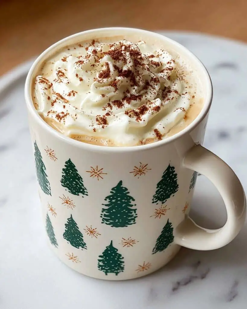 Creamy Spiced Chai Latte with Whipped Cinnamon Cream Recipe