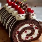 Black Forest Cake Roll Recipe