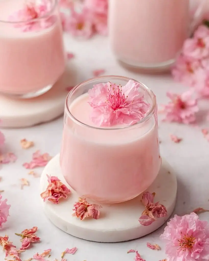 Sakura Latte Recipe