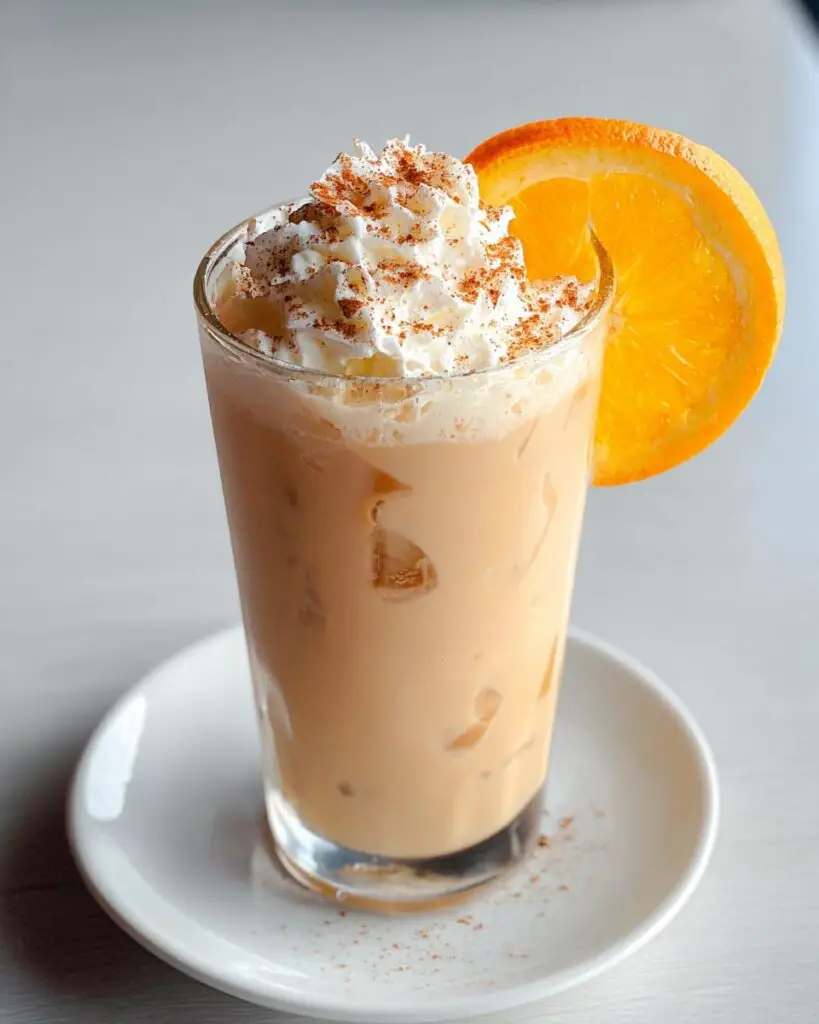 Orange Cinnamon Milk Tea Recipe