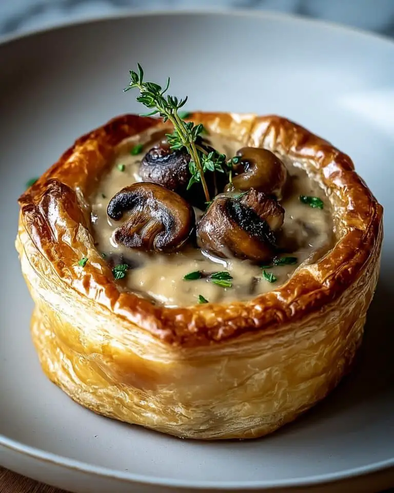 Mushroom Pot Pie Recipe