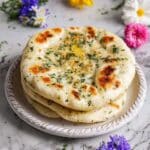 Stuffed Flatbread with Melted Mozzarella Recipe