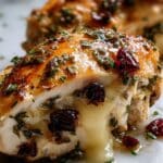 Cranberry and Brie Stuffed Chicken Recipe