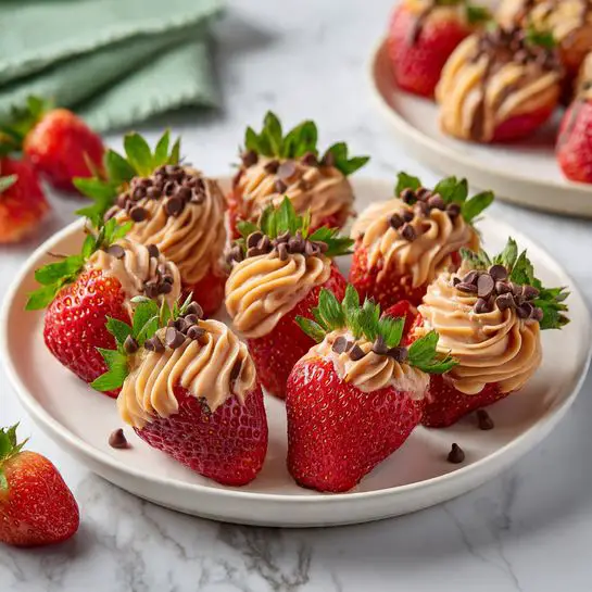 Stuffed Chocolate Cheesecake Strawberries Recipe