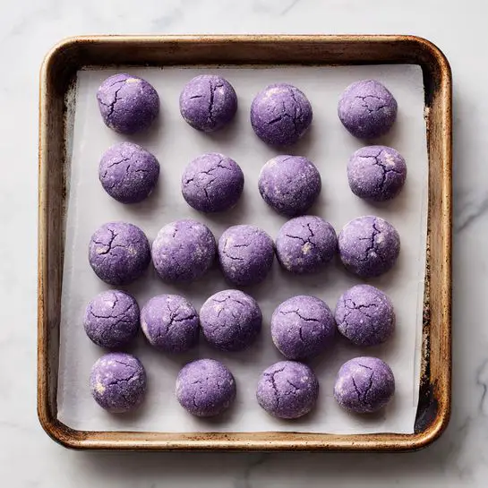 Crinkle Ube Cookies Recipe