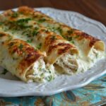 Creamy White Chicken Enchiladas Recipe