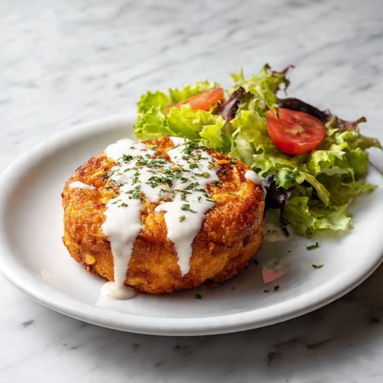 Chicken Pillows with Creamy Parmesan Sauce Recipe