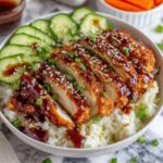 Crispy Chicken Katsu Bowls with Tonkatsu Sauce Recipe