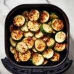 Crispy Parmesan Spiced Zucchini in the Air Fryer Recipe