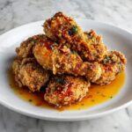 Garlic Honey Glazed Air Fryer Chicken Tenders Recipe