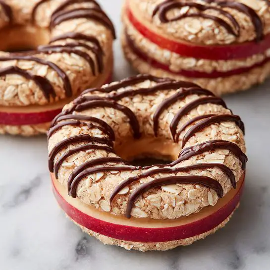 Apple Samoas {Healthy No-Bake Dessert} Recipe