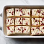 Bliss Bars with Cranberries and White Chocolate Recipe