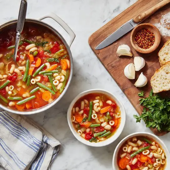 Hearty Vegetable and Pasta Soup Recipe