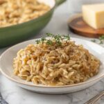 French Onion Chicken and Orzo Recipe