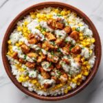 Corn Chicken Bowl with Cotija and Lime Recipe