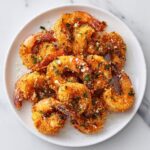 Garlic Parmesan Air Fryer Shrimp Recipe