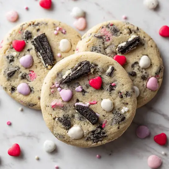 Valentine’s Day Oreo M&M’s Cookies Recipe