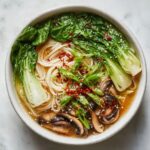 Noodle Soup with Bok Choy Recipe