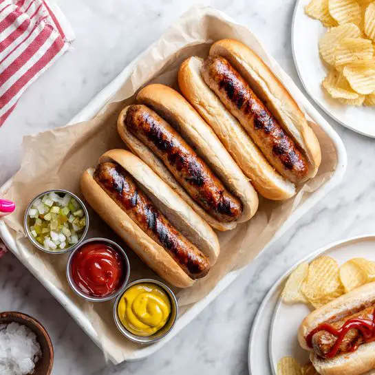 Easy Air Fryer Hot Dogs Recipe