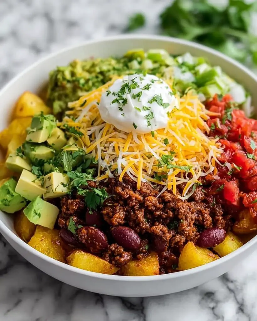 Potato Taco Bowl Recipe