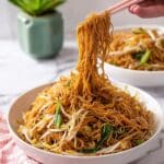 Crispy Chow Mein with Soy, Oyster, and Fish Sauces Recipe