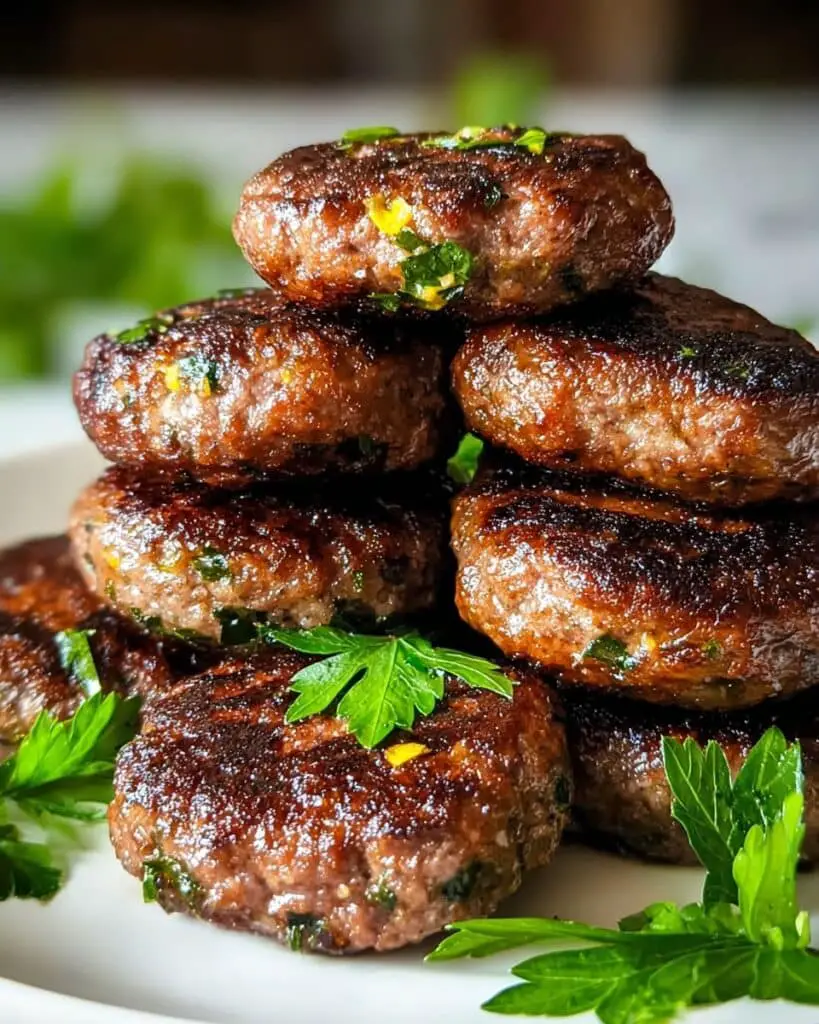 Flavorful Beef and Lamb Kafta with Pita or Rice Recipe