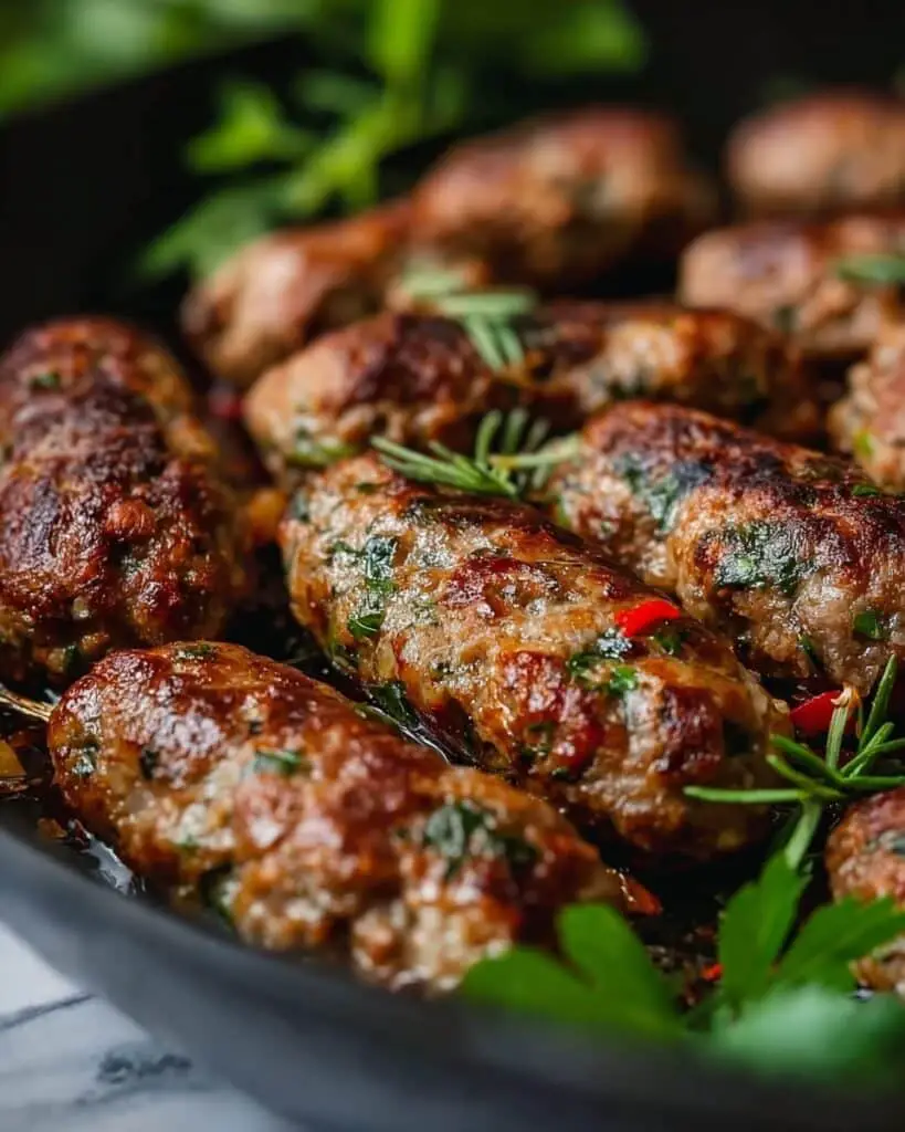 Grilled Chicken Koftas with Creamy Garlic Yogurt Sauce Recipe