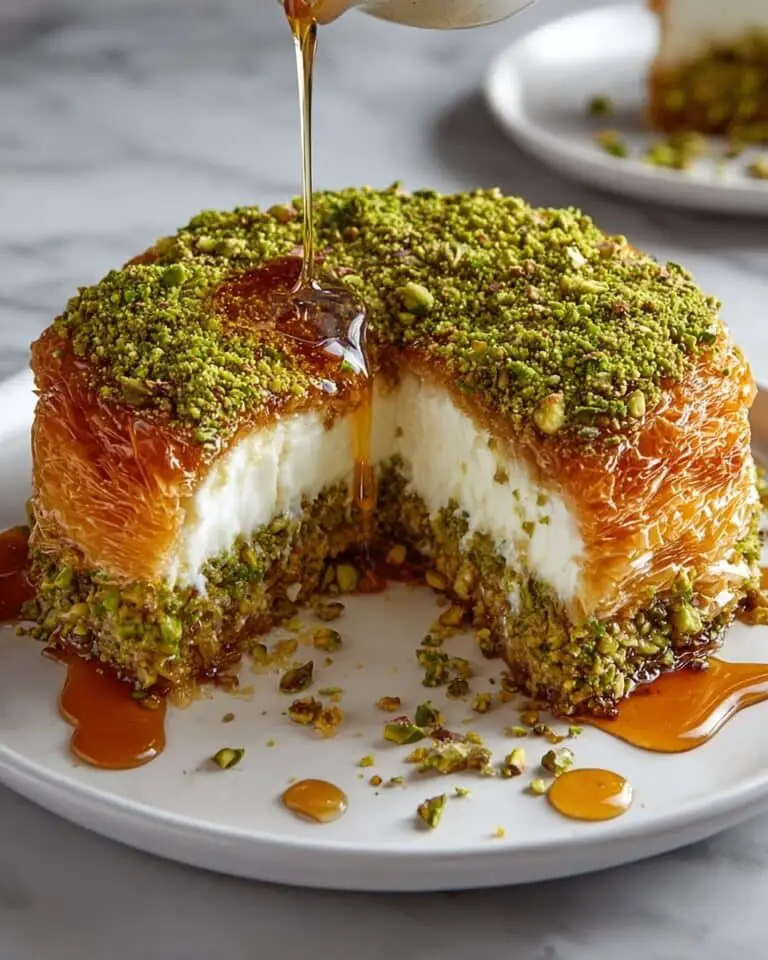 Pistachio Baklava Cheesecake Recipe