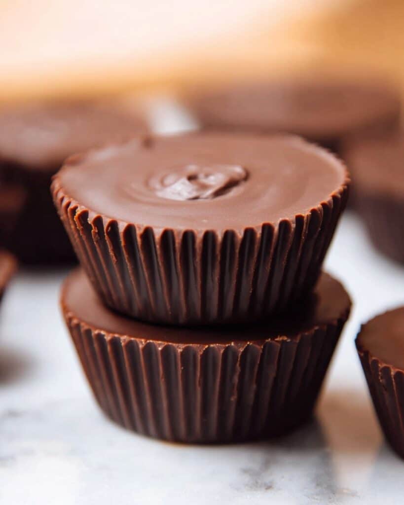 Homemade Chocolate Peanut Butter Cups Recipe