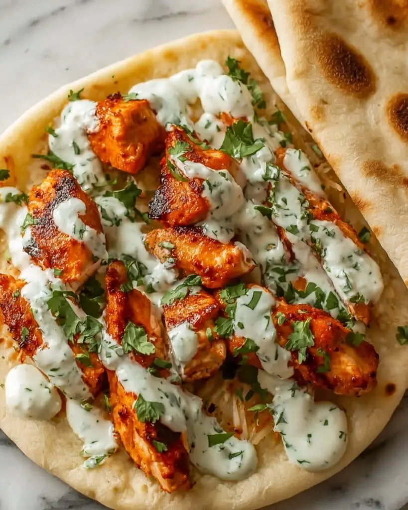 Chicken Pitas with Herby Ranch Recipe