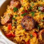 Rice with Smoked Sausage Recipe