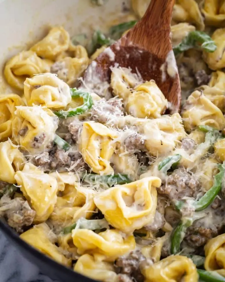 Cheesesteak Tortellini Recipe