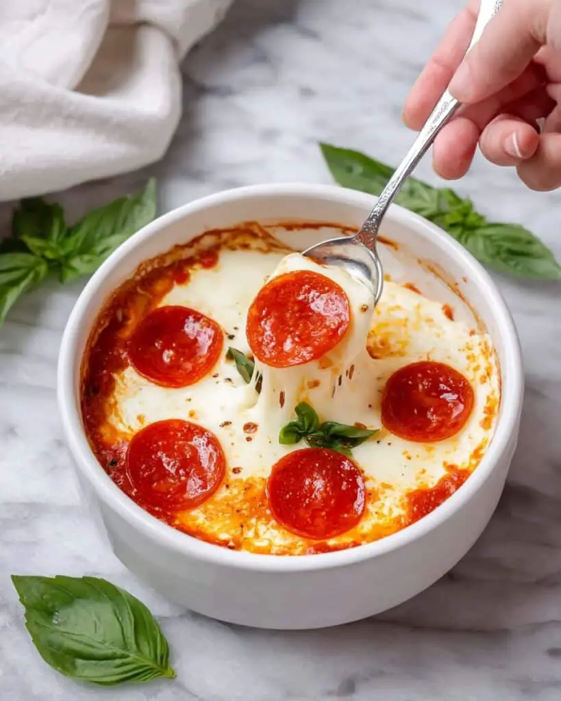 Cheese Pizza Bowls Recipe