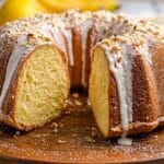 Limoncello Syrup Lemon Bundt Cake Recipe
