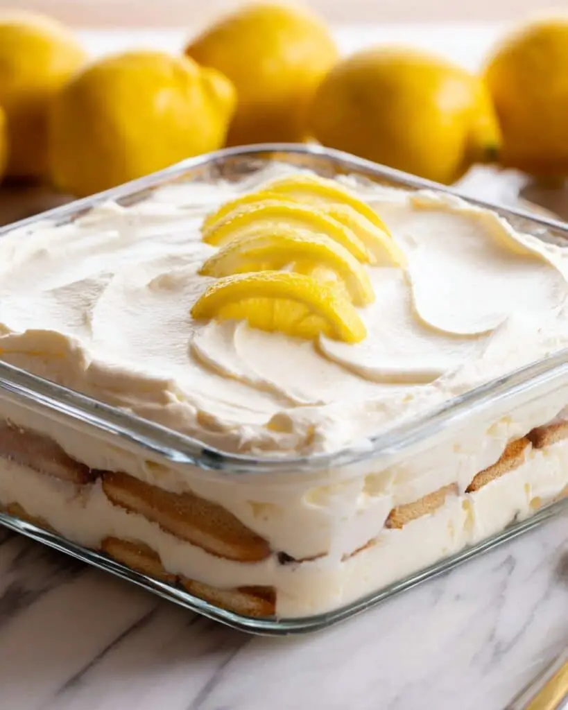Lemon Limoncello Tiramisu Recipe