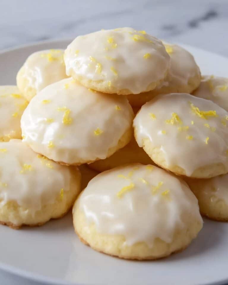 Lemon Ricotta Cookies with Limoncello Glaze Recipe