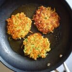 Zucchini Fritters with Herbs and Parmesan Recipe