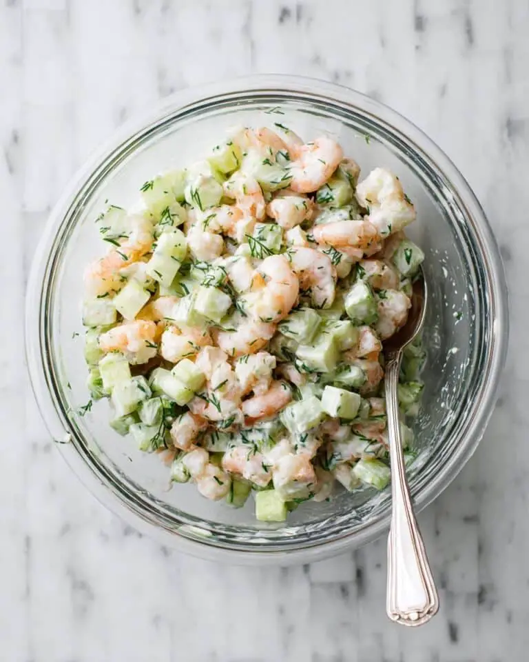 Lemon Dill Shrimp Salad Recipe