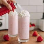 Creamy Strawberry Milkshake Recipe