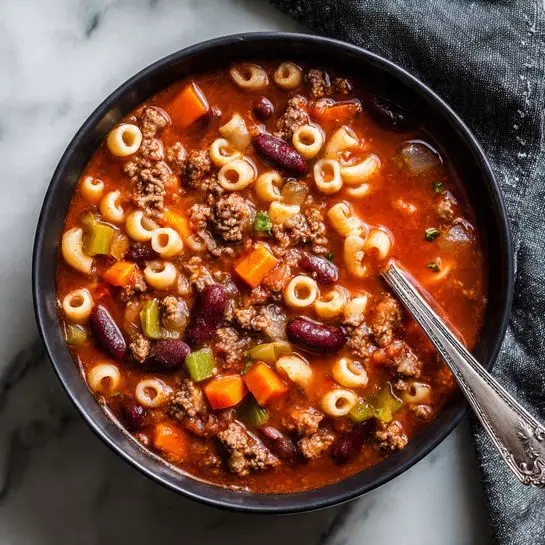 Hearty Pasta e Fagioli Soup Recipe