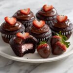 Chocolate Covered Strawberry Cupcakes Recipe