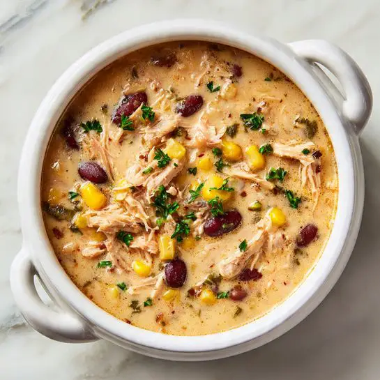 Cheese Chicken Chili Recipe
